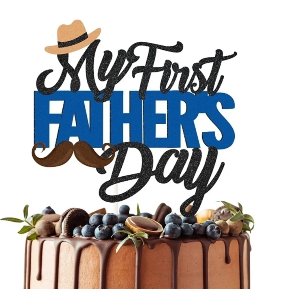 My First Father’s Day Cake Decorations Party Cake Decor cake topper